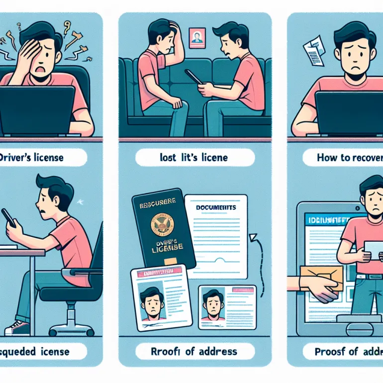 Пошаговое Руководство По Восстановлению Утерянного Водительского Удостоверения