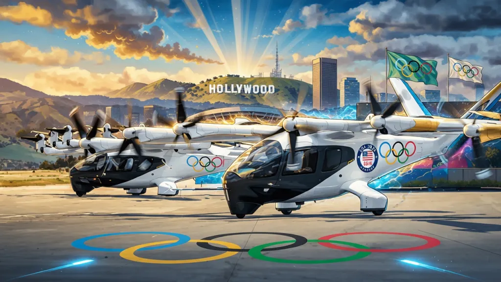 Archer Aviation летит на Олимпиаду. История пишется в небе!